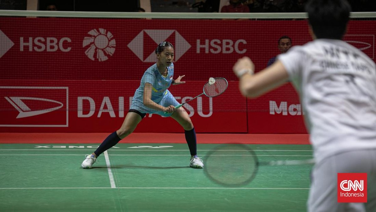 FOTO: Pesona Putri KW di Indonesia Masters 2025