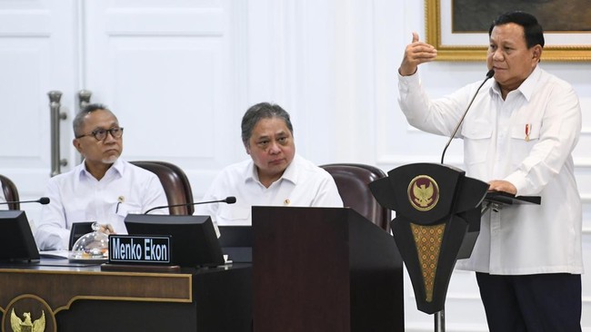 Menko AHY menyampaikan Prabowo akan menggelar rapat khusus evaluasi PSN untuk melihat mana yang sesuai jalur, mana yang tidak.