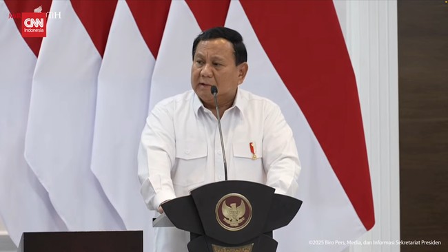 Presiden RI Prabowo Subianto menyampaikan belasungkawa atas musibah bencana banjir dan longsor di Pekalongan, Jawa Tengah.