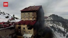 VIDEO: 76 Tewas Akibat Kebakaran di Hotel Ski Turki