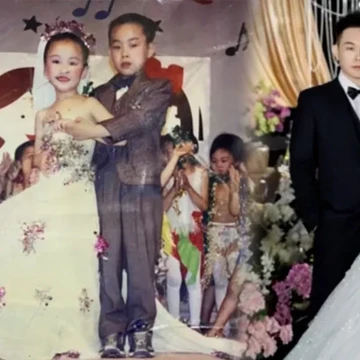 Bak Red String Theory! Viral Pasangan 'Nikah' saat TK, Nikah Beneran 20 Tahun Kemudian