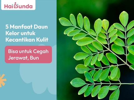 5 Manfaat Daun Kelor untuk Kecantikan Kulit, Bisa untuk Cegah Jerawat, Bun