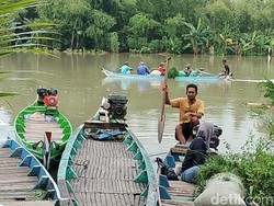 Video Sungai Bengawan Solo Meluap, 8 Desa di Bojonegoro Terendam
