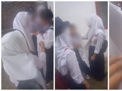 Heboh Siswi SMP di Lampung Di-bully Teman, Ditendang-Dijambak