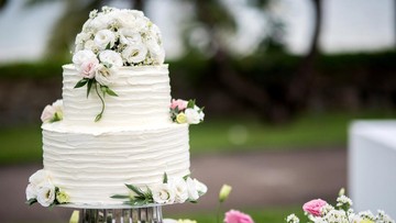 Makna kue pernikahan