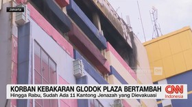 VIDEO: Korban Kebakaran Glodok Plaza Bertambah
