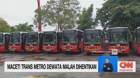 VIDEO: Macet! Trans Metro Dewata Berhenti Dihentikan