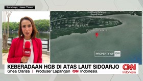 VIDEO: Menelusuri Keberadaan HGB di Atas Laut Sidoarjo