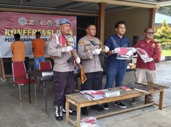 2 Warga di Nabire Ditangkap Terkait Kepemilikan Senjata Api Ilegal
