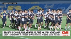 VIDEO: Timnas U-20 Gelar Latihan Jelang Hadapi Yordania