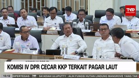 VIDEO: Komisi IV DPR Cecar KKP Terkait Pagar Laut