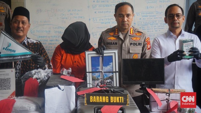 Polda DIY melaporkan jumlah korban dugaan penipuan dan penggelapan dana umrah oleh PT Hasanah Magna Safari (HMS) bertambah menjadi 83 orang.