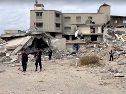 Video: Polisi Hamas Mulai Berjaga di Gaza