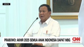 VIDEO: Prabowo: Akhir 2025 Semua Anak Indonesia Dapat MBG