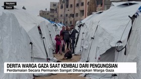 VIDEO: Derita Warga Gaza Saat Kembali Dari Pengungsian