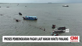 VIDEO: Proses Pembongkaran Pagar Laut Memakan Waktu Lama