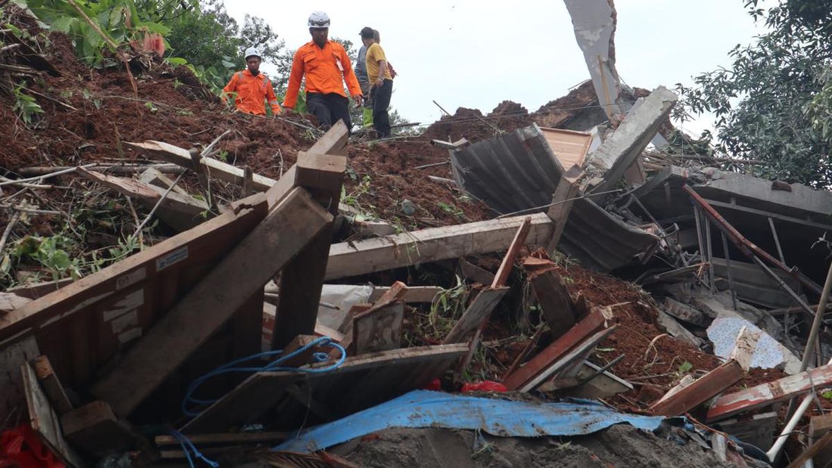 Banjir dan Tanah Longsor Landa Jombang