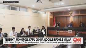 VIDEO: Terbukti Monopoli, KPPU Denda Google Rp202,5 Miliar