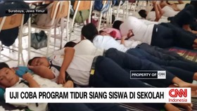 VIDEO: Uji Coba Program Tidur Siang Siswa di Sekolah
