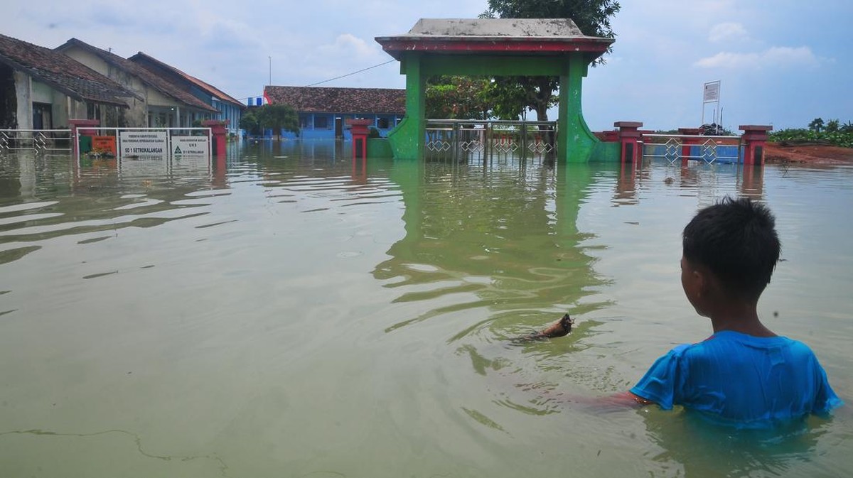 FOTO: Banjir Rendam 5 Desa di Kudus, 3.556 Jiwa Terdampak