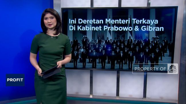 Ini Deretan Menteri Terkaya di Kabinet Prabowo & Gibran