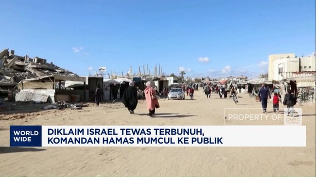 Diklaim Israel Tewas Terbunuh, Komandan Hamas Muncul Ke Publik