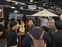 Gitar Buatan RI Mendunia, Mejeng dalam Pameran Besar di AS