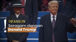 img-title Gaya Unik Melania Trump di Pelantikan, Pakai Topi Hampir Menutupi Wajah