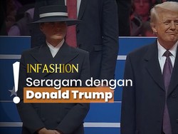Gaya Unik Melania Trump di Pelantikan, Pakai Topi Hampir Menutupi Wajah