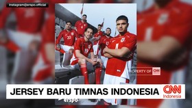 VIDEO: Jersey Baru Timnas Indonesia