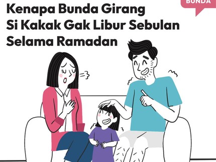 Bubun Happy saat Tahu Anak Sekolah Engga Jadi Libur Ramadan