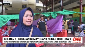 VIDEO: Korban Kebakaran Kemayoran Enggan Direlokasi
