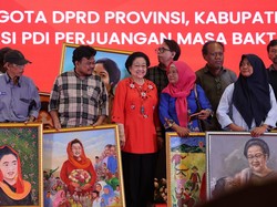 Canda Megawati Saat Disebut Kurator Lukisan: Pasti Ada yang Mau Ambil Ketum