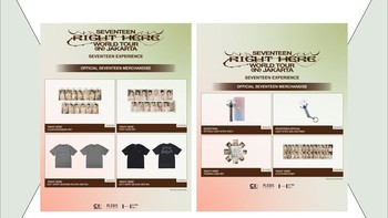 SEVENTEEN [Right Here] World Tour in Jakarta Exclusive Merchandise