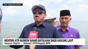 VIDEO: Menteri ATR Nusron Wahid Batalkan SHGB Kavling Laut