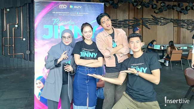 Ria Ricis dan Rebecca Klopper Cerita Keseruan Syuting Series Pacarku Jinny