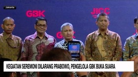 VIDEO: Kegiatan Seremoni Dilarang Prabowo, Pengelola GBK Buka Suara