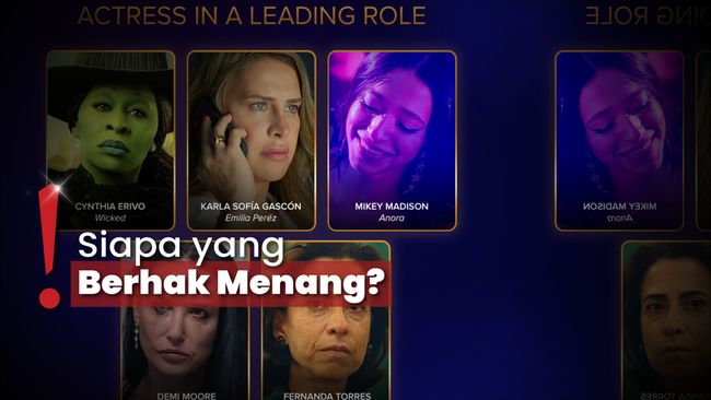 Nominasi Piala Oscars 2025 Rilis, ‘Emilia Perez’ Berhasil Mendominasi