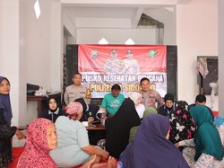 Warga Terdampak Banjir di Sidoarjo Dapat Pemeriksaan Kesehatan Gratis