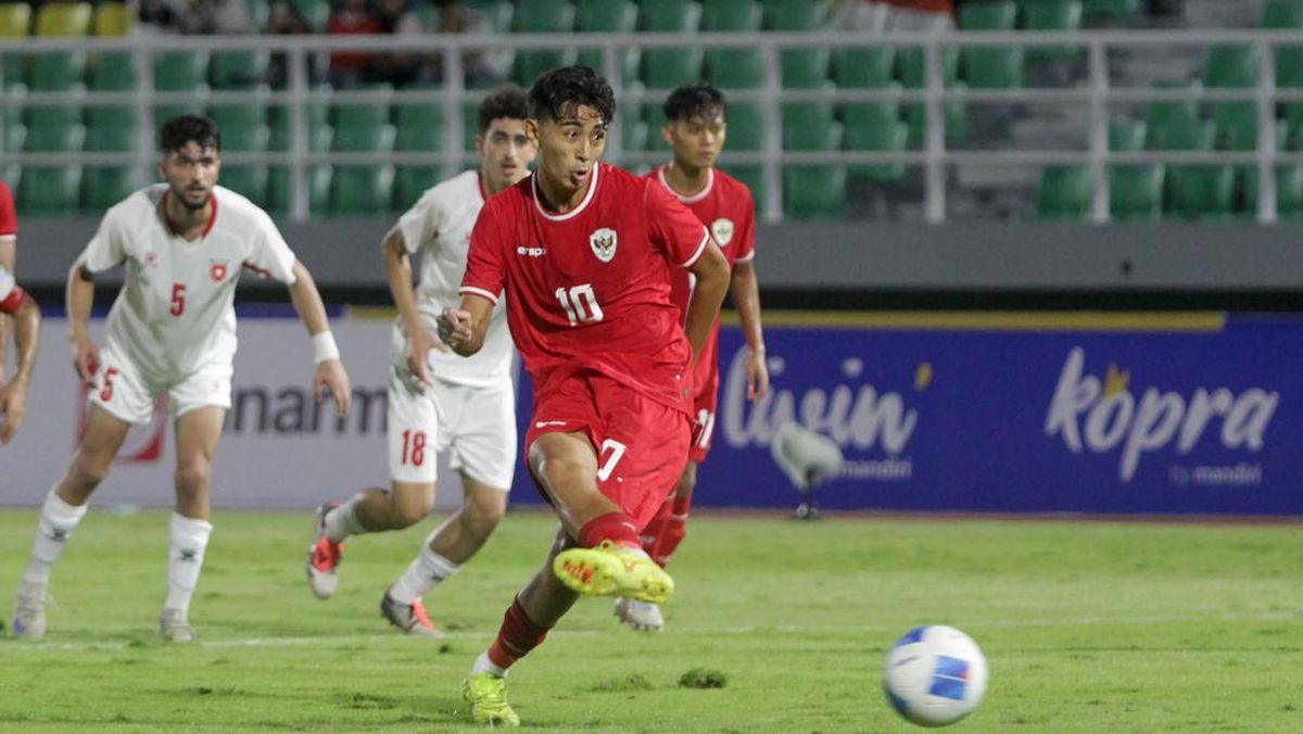 FOTO: Welber Gagal Penalti, Timnas Indonesia U-20 Dihajar Yordania