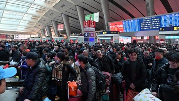 China Prediksi 9,5 Miliar Perjalanan Selama Libur Imlek 2026