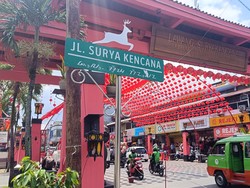 Jalan Suryakencana Bogor Mulai Dipercantik Jelang Imlek