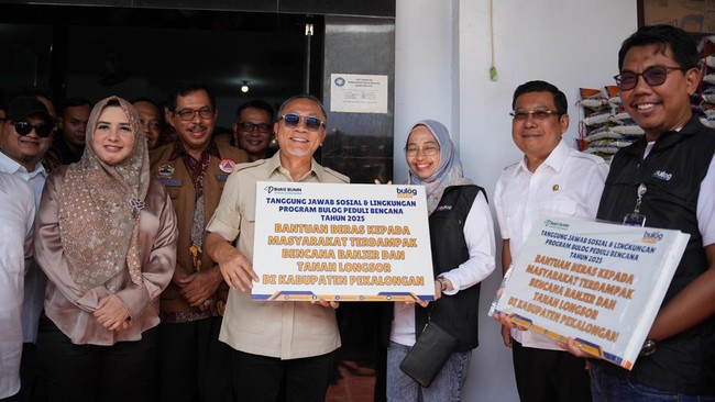 Saat ini, sudah ada ribuan bantuan bagi korban longsor Pekalongan yang adalah hasil gotong royong Kemenko Pangan, lembaga, asosiasi, hingga perusahaan BUMN.