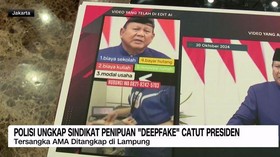 VIDEO: Polisi Ungkap Sindikat Penipuan 'Deepfake' Catut Presiden