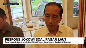 VIDEO: Respon Jokowi Soal Pagar Laut