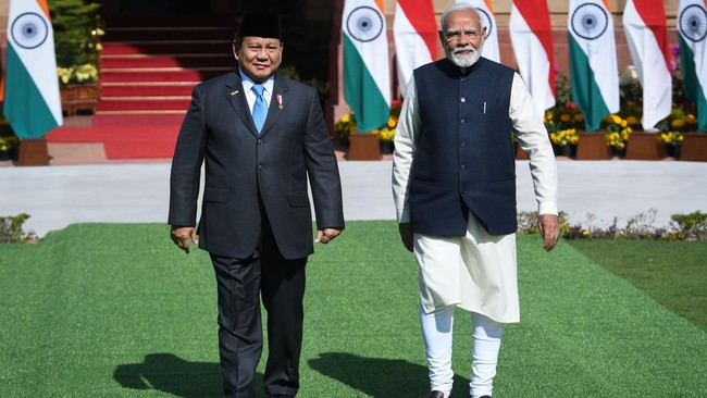 Dalam beberapa pertemuan, Prabowo dan Narendra Modi terlihat begitu akrab bahkan PM India itu menyapa dengan panggilan brother.