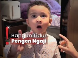 Lucunya Rayyanza Pergi Ngaji Sendiri ke Masjid: Udah Iqra 2