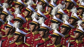 FOTO: Kontingen Patriot Indonesia Bersinar di Hari Republik India