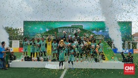 Kudus Juara MilkLife Soccer Challenge Allstars 2025