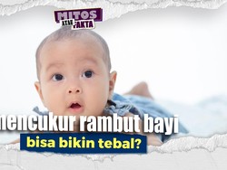 Mitos atau Fakta: Rambut Bayi Lebih Tebal Setelah Dicukur